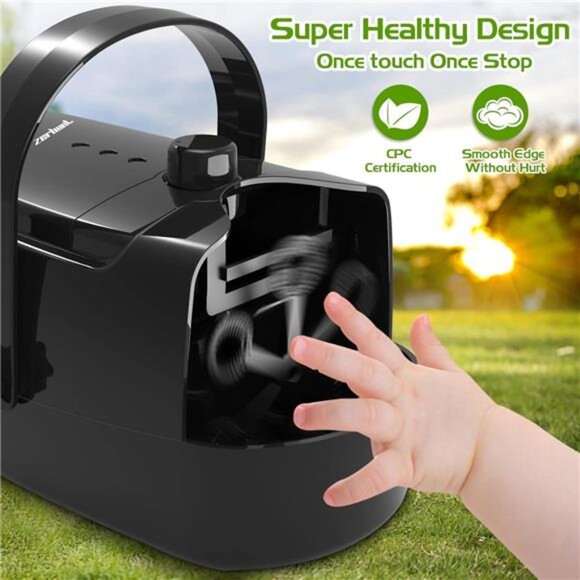 Bubble Machine Durable Automatic Bubble Blower, 18000+ Big Bubbles Per Minute - Picture 5 of 7